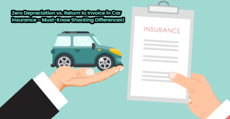 Zero Depreciation vs. Return to Invoice in Car Insurance