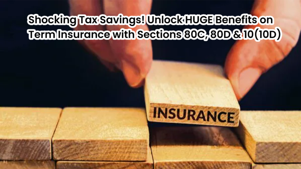 Insurance with Sections 80C